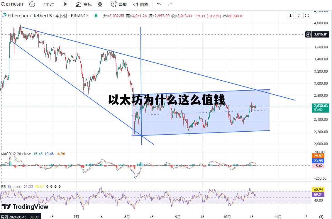 以太坊为什么这么值钱 以太坊为什么这么值钱呢