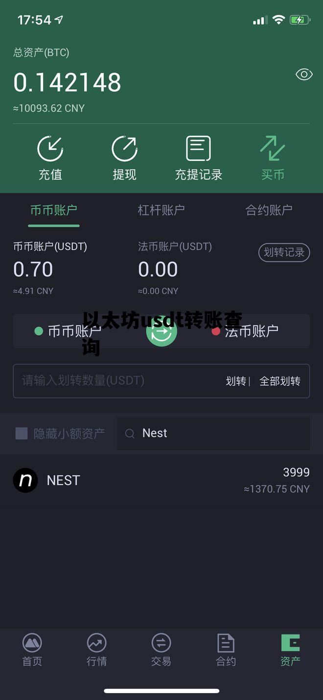 以太坊usdt转账查询 以太坊的usdt怎么提现