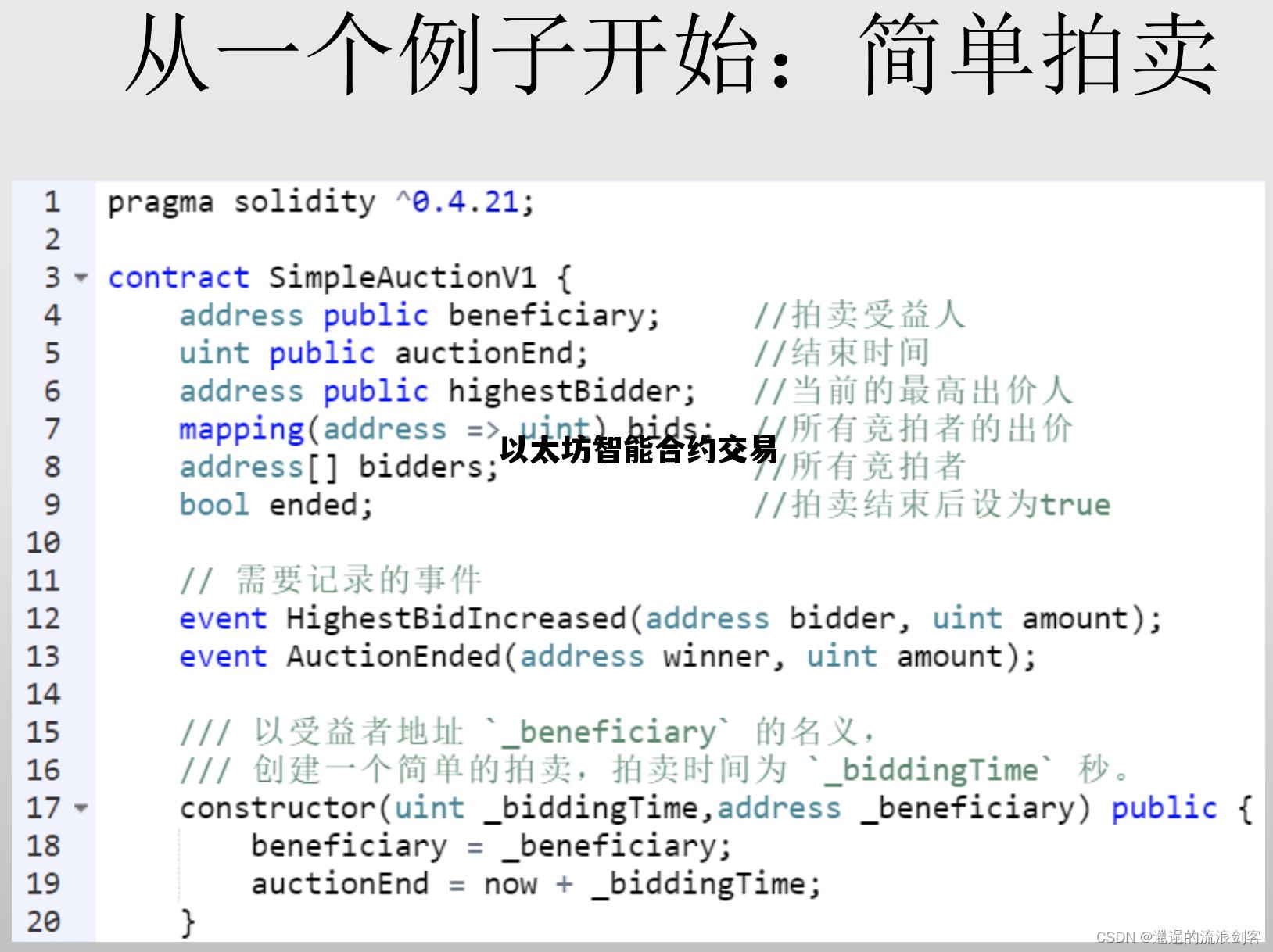 以太坊智能合约交易 以太坊智能合约地址查询